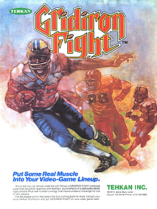Gridiron Fight promotional flyer