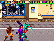 X-Men gameplay screen shot